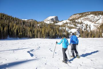 Snowshoeing