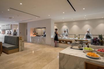 Breakfast area