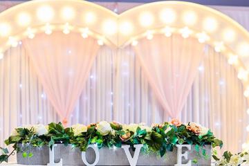Indoor wedding