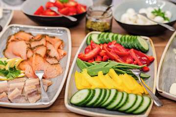 Breakfast buffet