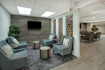 Lobby sitting area
