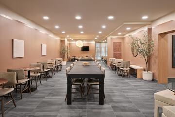 Breakfast area
