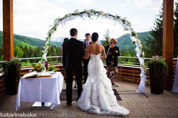 Indoor wedding