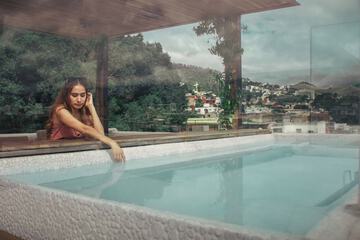 Rooftop pool
