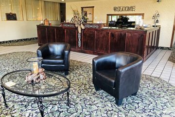 Check-in/check-out kiosk