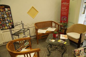 Interior entrance