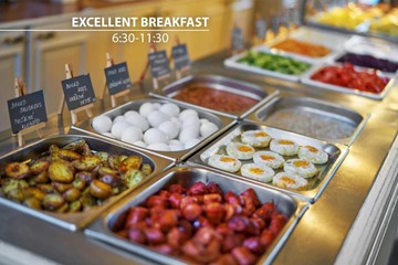 Breakfast buffet