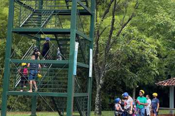 Ziplining