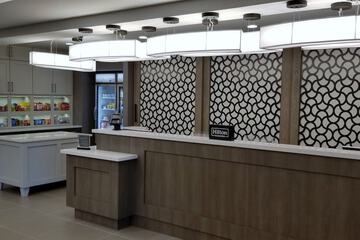 Check-in/check-out kiosk