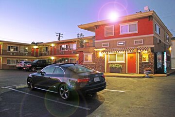 Front of property - evening/night