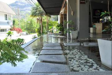 Lobby sitting area