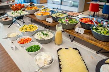 Breakfast buffet
