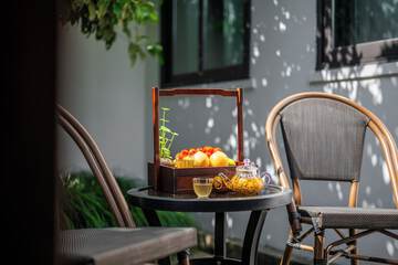Courtyard view