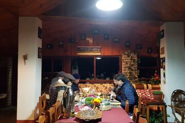 Couples dining