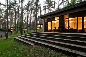 Front of property - evening/night