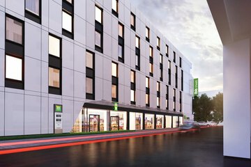 Front of property - evening/night