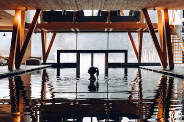 Indoor/outdoor pool