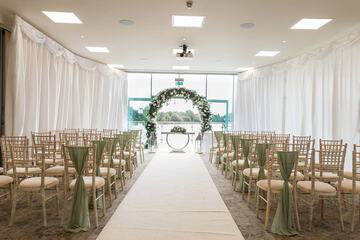 Indoor wedding