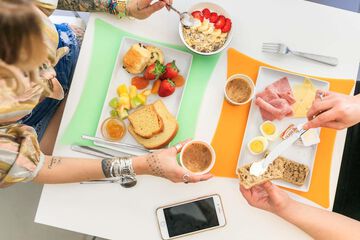 Breakfast area