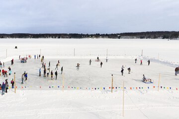 Ice skating