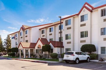 Outdoor wedding area