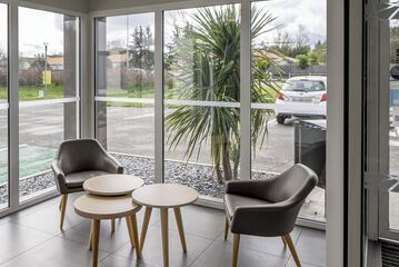 Lobby sitting area