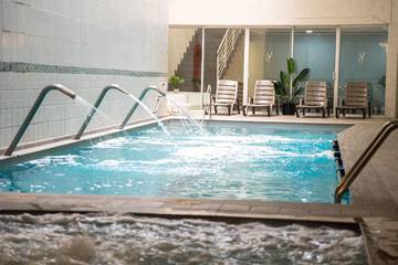 Pool waterfall