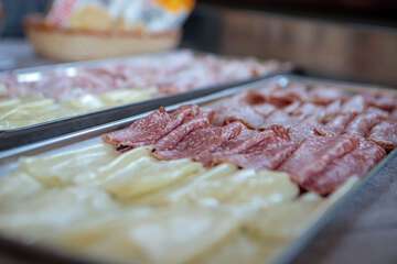 Breakfast buffet