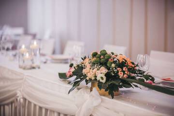 Indoor wedding
