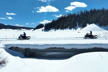 Snowmobiling
