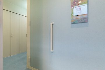 Interior entrance