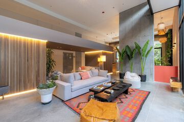 Lobby sitting area