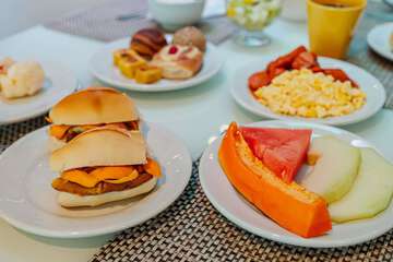 Breakfast area