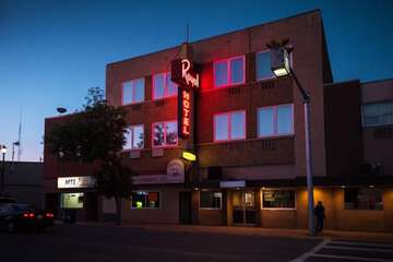 Front of property - evening/night