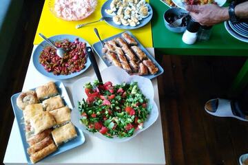Breakfast area