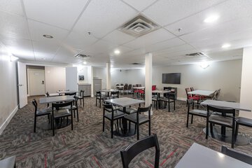 Breakfast area