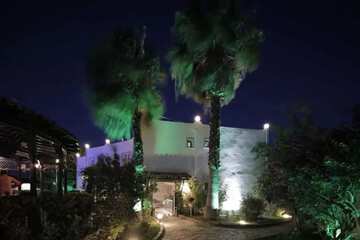 Front of property - evening/night