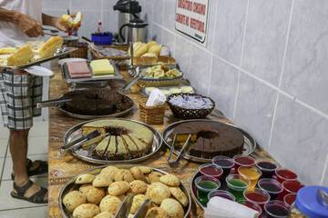 Breakfast buffet