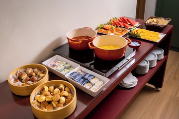 Breakfast buffet
