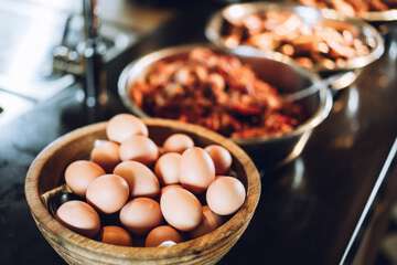 Breakfast buffet