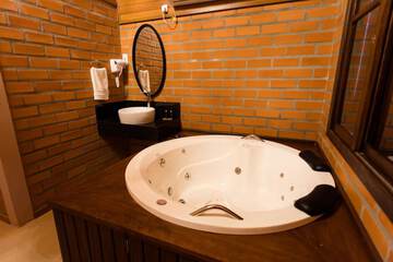 Private spa tub