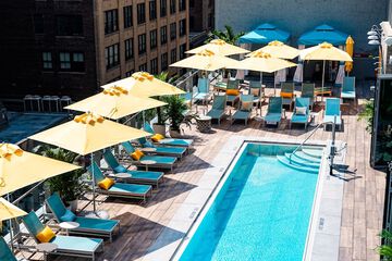 Rooftop pool