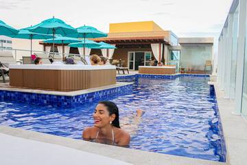 Rooftop pool