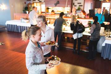 Breakfast buffet