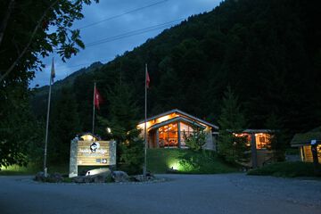 Front of property - evening/night
