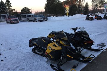 Snowmobiling
