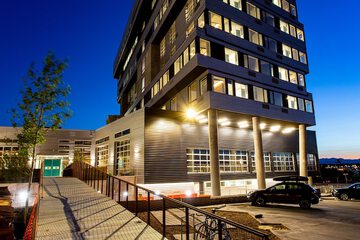 Front of property - evening/night