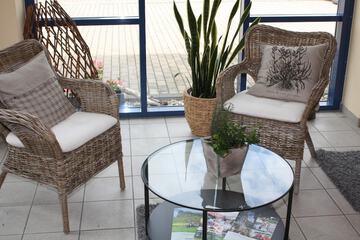 Lobby sitting area