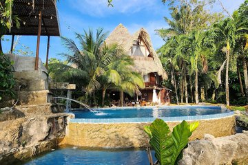 Pool waterfall