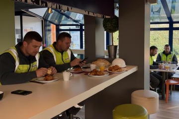Breakfast area